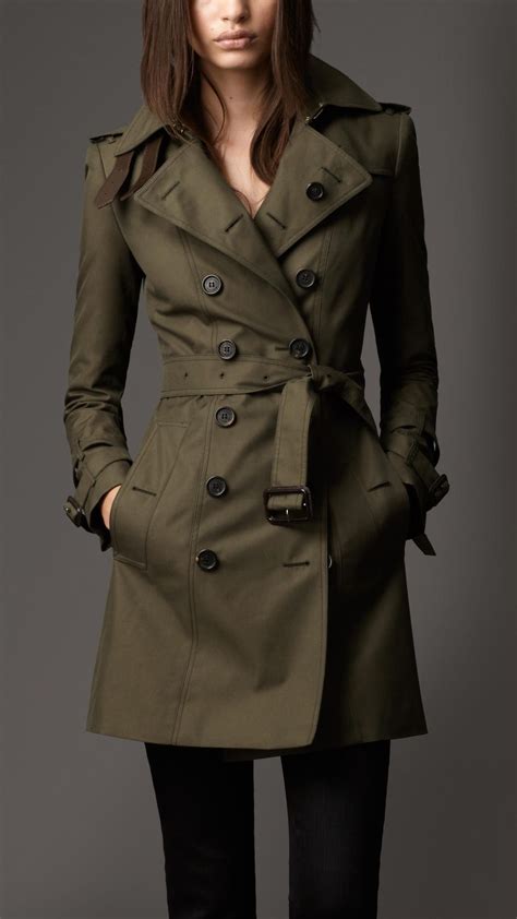 burberry trench coats for ladies|burberry khaki trench coat.